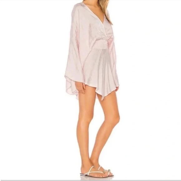 L’Academie Luna Floral Mini Dress Pink NWT - Picture 2 of 7